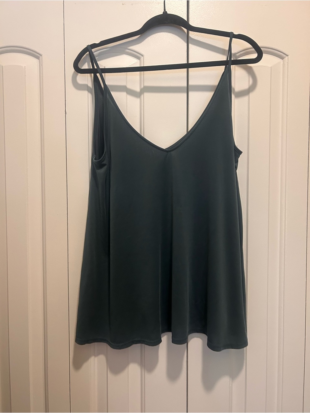 silence + noise Teal V-Neck Spaghetti Strap Camisole